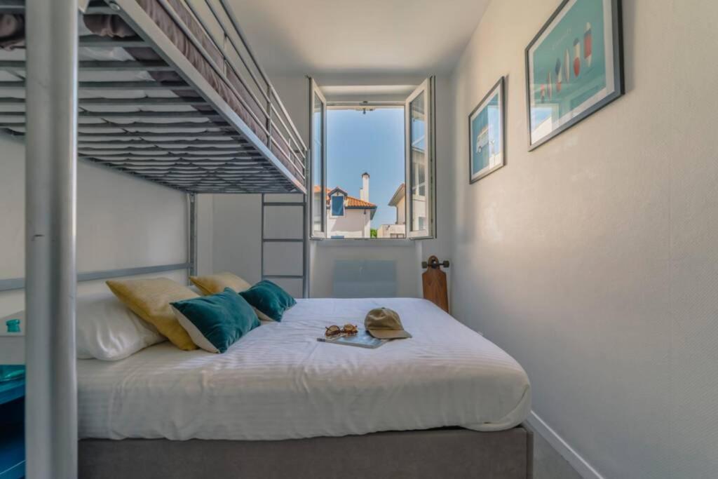 Appartement Lumineux Cote Des Basques Biarriz Exterior foto